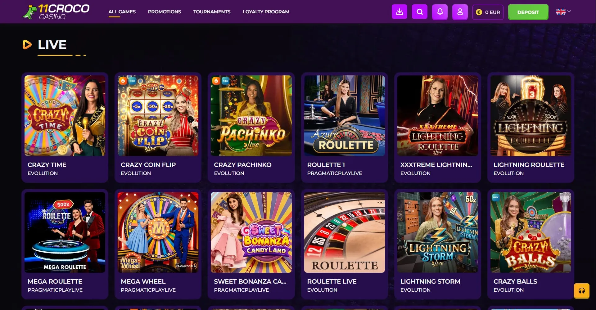 Juegos disponibles en casinos Tron